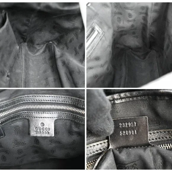 Auth Gucci Twins Heart Gg Tote Bag #47316G21B - Picture 11 of 12